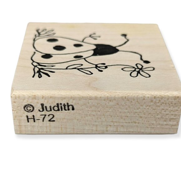 Stamps by Judith & Heather H-72 Large Sitting Lady Bug - Picture 2 of 5